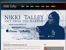 Tablet Screenshot of nikkitalley.com
